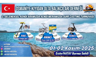 2. Gelenek: Surf Casting Turnuvası Başlıyor!