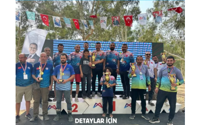 Mersin’de Uluslararası 7. Surfcasting Turnuvası yapıldı. Oskobder 1.liği