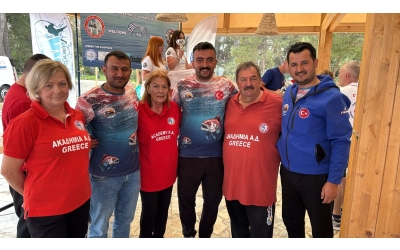 Yunanistanda ACADEMY OF FISHING ACTIVITIES kulübü tarafından düzenlenen 6. Uluslararası Surfcasting Turnuvası