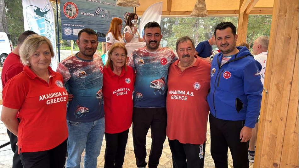Yunanistanda ACADEMY OF FISHING ACTIVITIES kulübü tarafından düzenlenen 6. Uluslararası Surfcasting Turnuvası