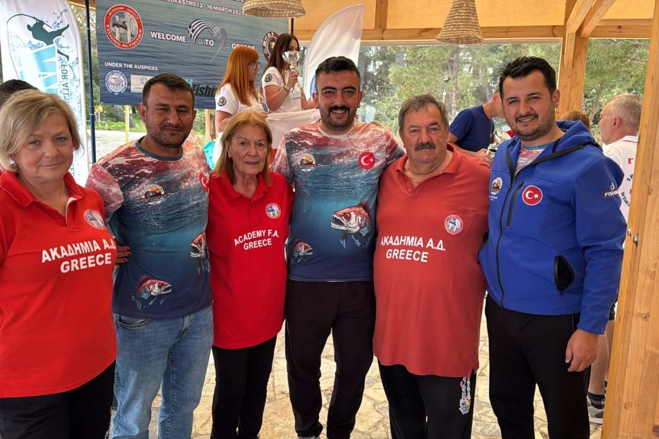 Yunanistanda ACADEMY OF FISHING ACTIVITIES kulübü tarafından düzenlenen 6. Uluslararası Surfcasting Turnuvası